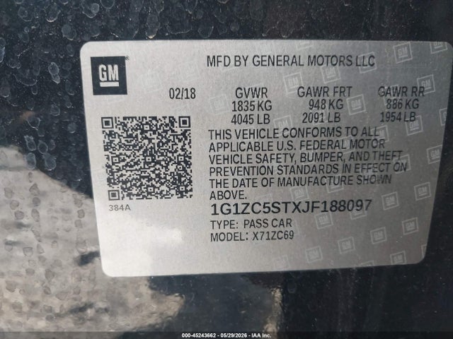 Chevrolet Malibu 1fl