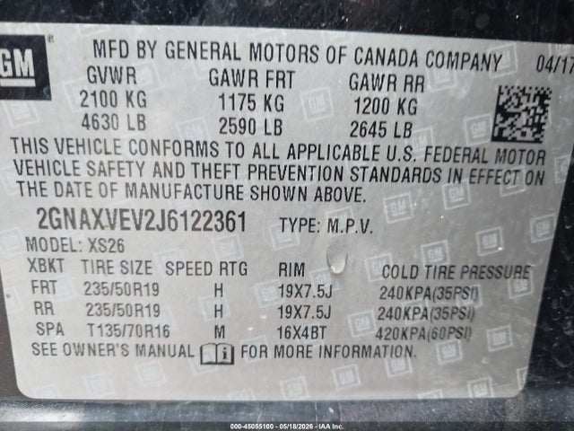 Chevrolet Equinox Premier