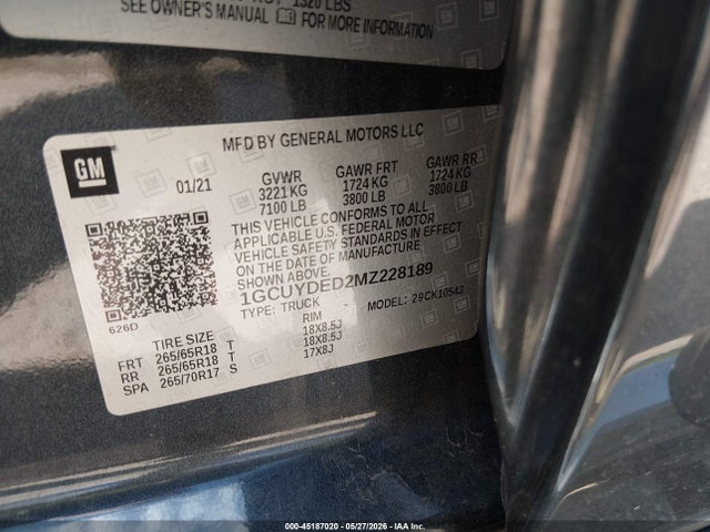 Chevrolet Silverado 1500 4wd  Short Bed Lt