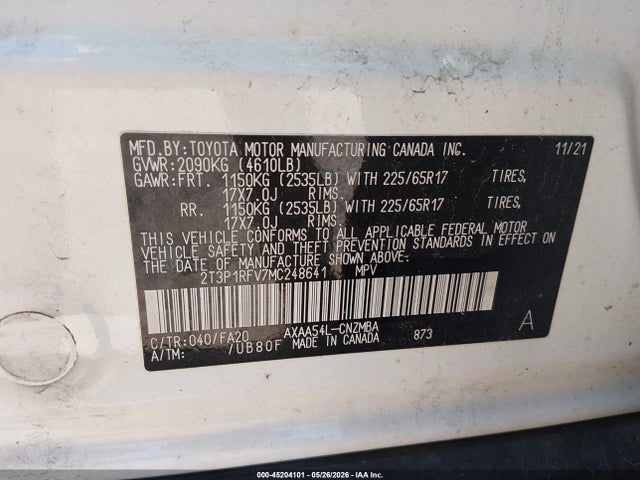 Toyota RAV4 Xle