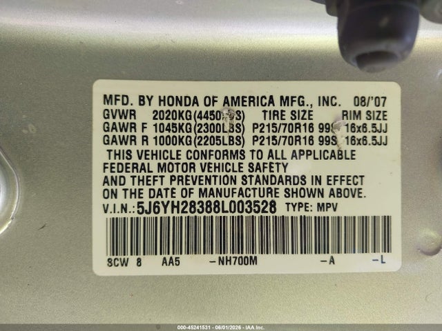 Honda Element Lx