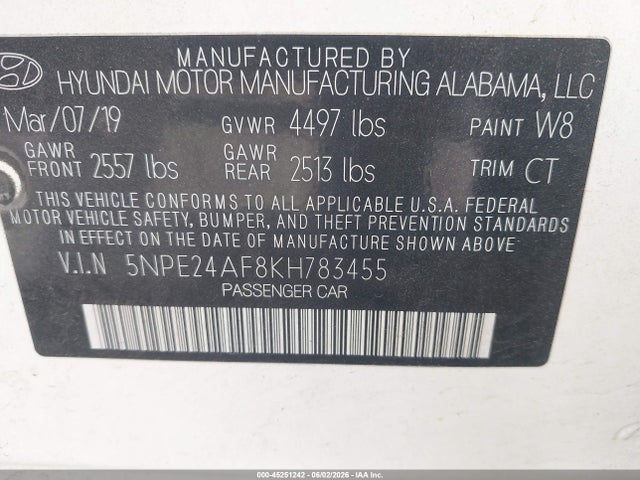 Hyundai SONATA Se