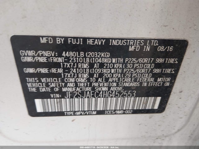 Subaru Forester 2.5i Premium