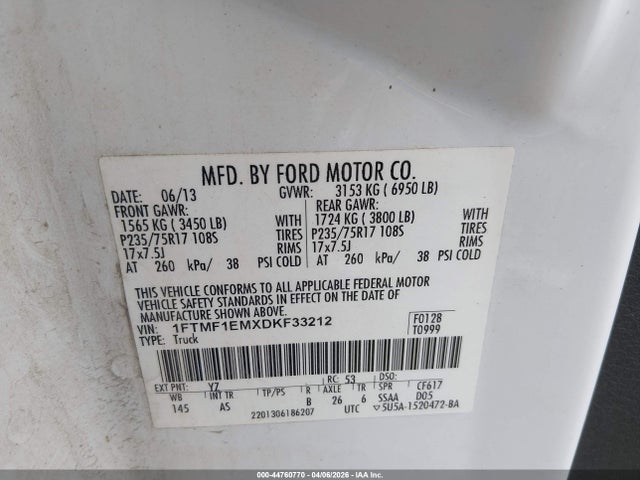Ford F-150 Xl