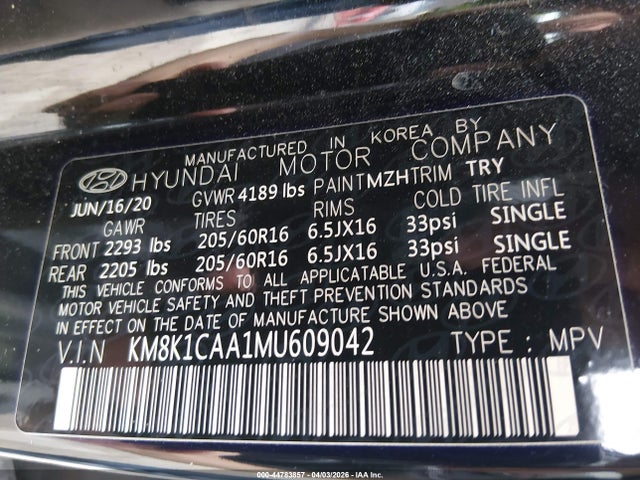Hyundai KONA Se