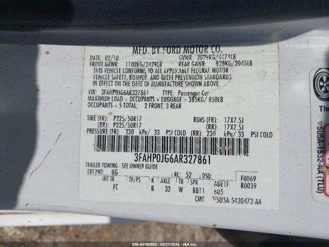 Ford Fusion Sel