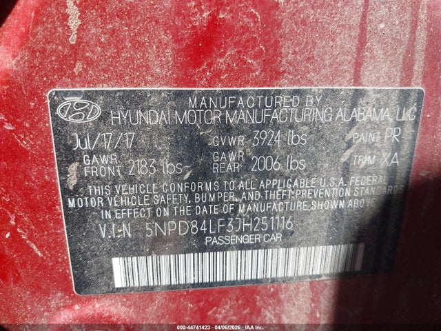 Hyundai ELANTRA Sel