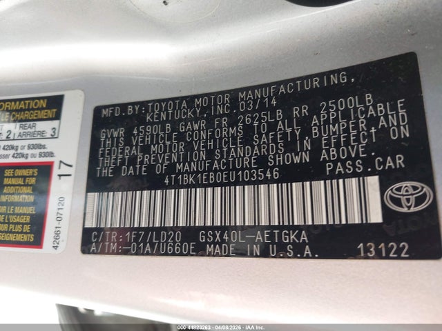 Toyota Avalon Xle