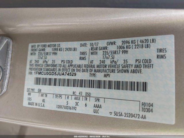 Ford Escape Se