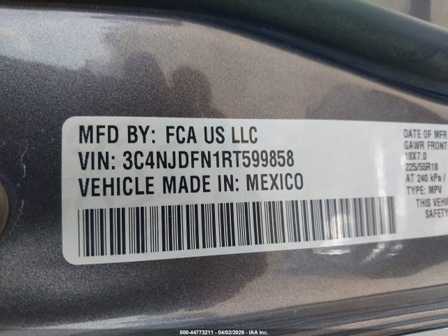 Jeep Compass Latitude Lux Fwd
