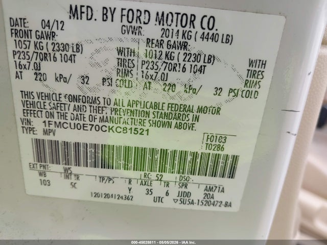 Ford Escape Limited