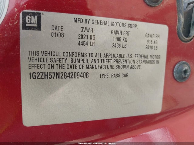 Pontiac G6 Gt