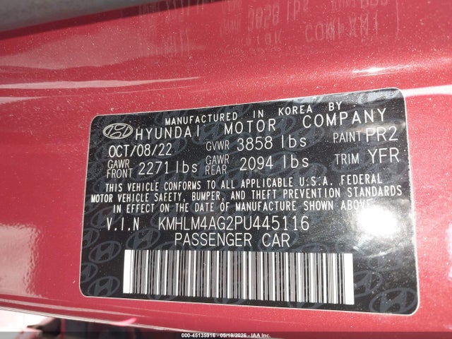 Hyundai ELANTRA Sel