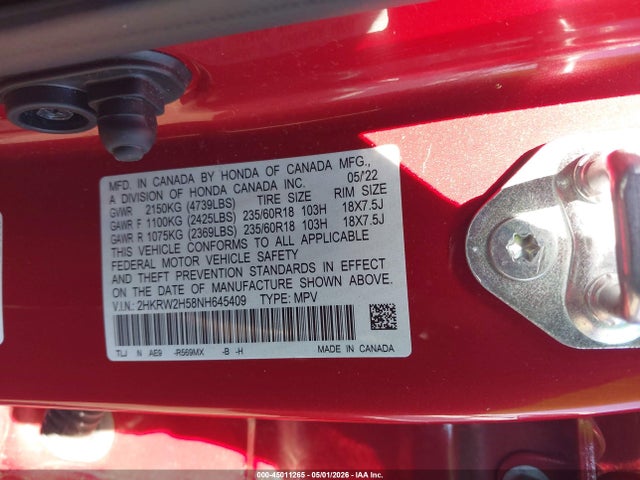 Honda CR-V Awd Ex
