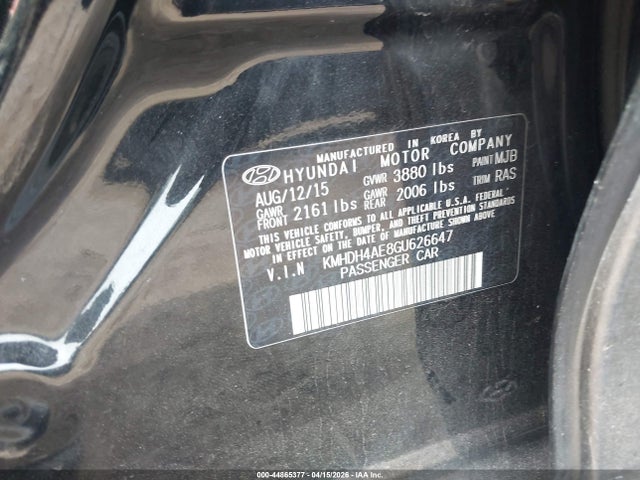 Hyundai ELANTRA Se