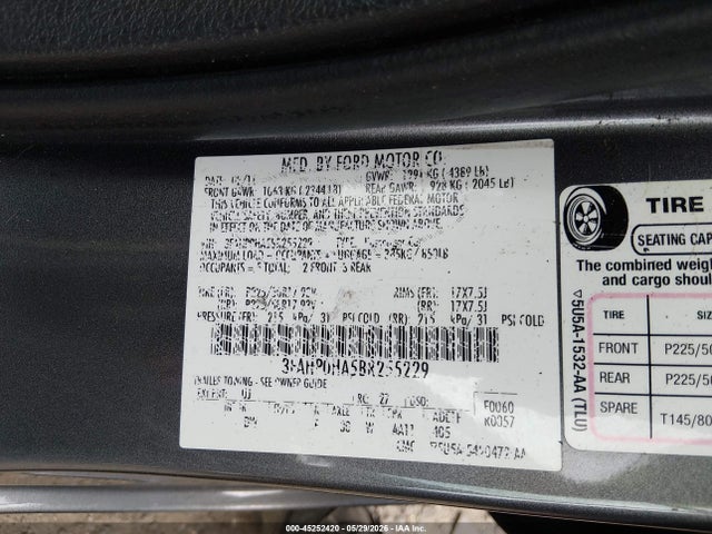 Ford Fusion Se