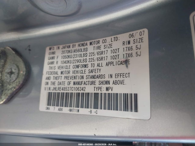 Honda CR-V Ex