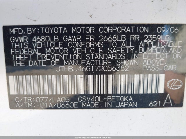 Lexus Es