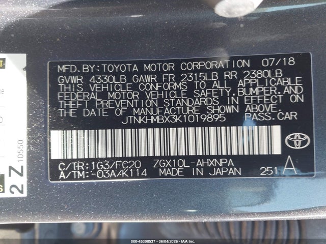 Toyota C-HR Le