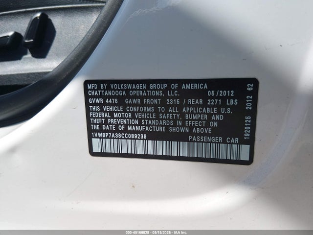 Volkswagen Passat 2.5l Se