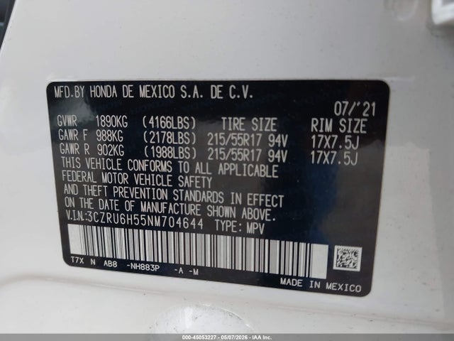 Honda HR-V Awd Ex