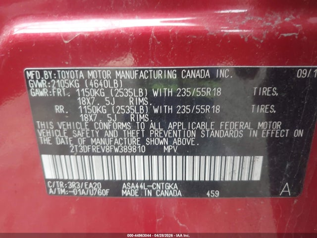 Toyota RAV4 Limited
