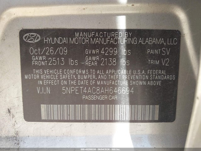 Hyundai SONATA Gls
