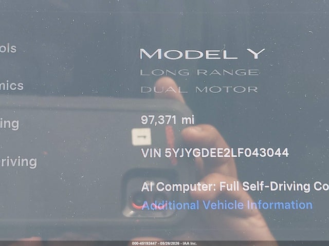 Tesla Model Y Long Range Dual Motor All-wheel Drive