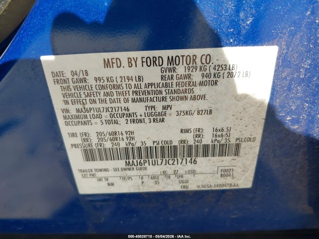 Ford EcoSport Se