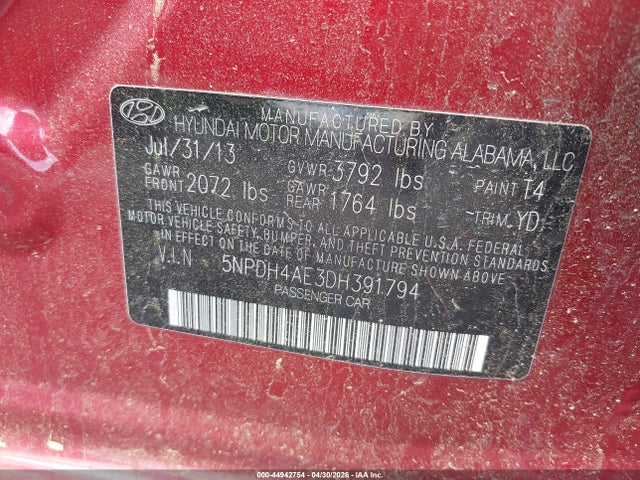 Hyundai ELANTRA Gls