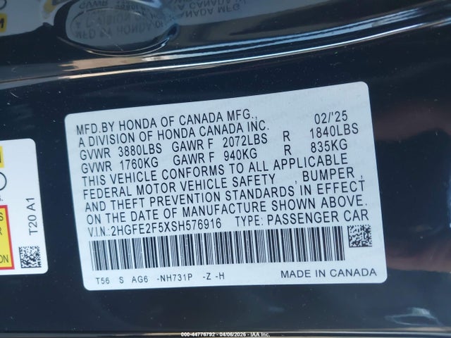 Honda Civic Sport