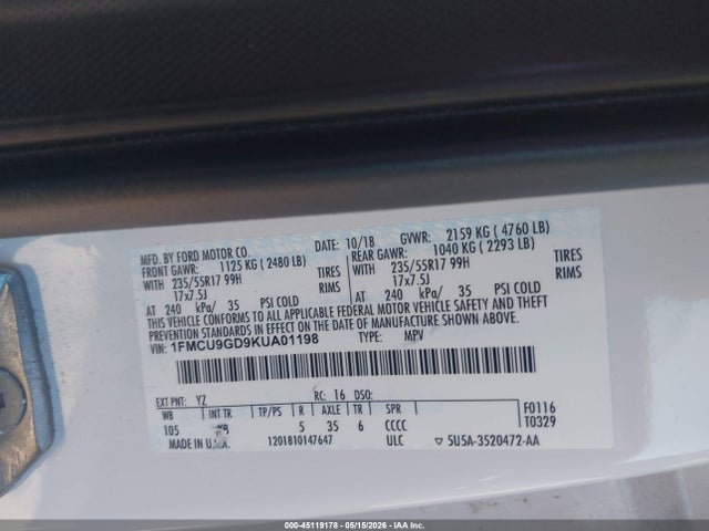 Ford Escape Se