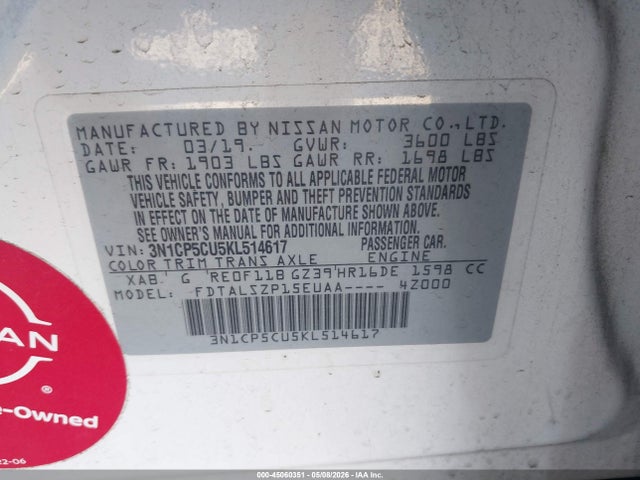 Nissan Kicks Sv