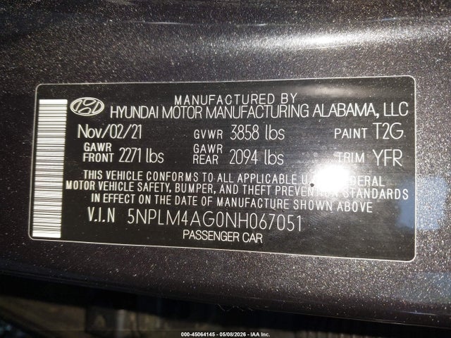 Hyundai ELANTRA Sel