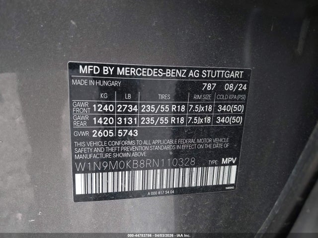 Mercedes-Benz EQB 4matic