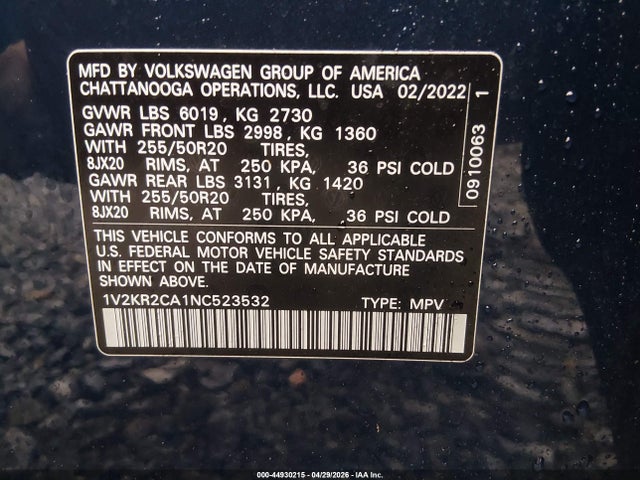Volkswagen Atlas
