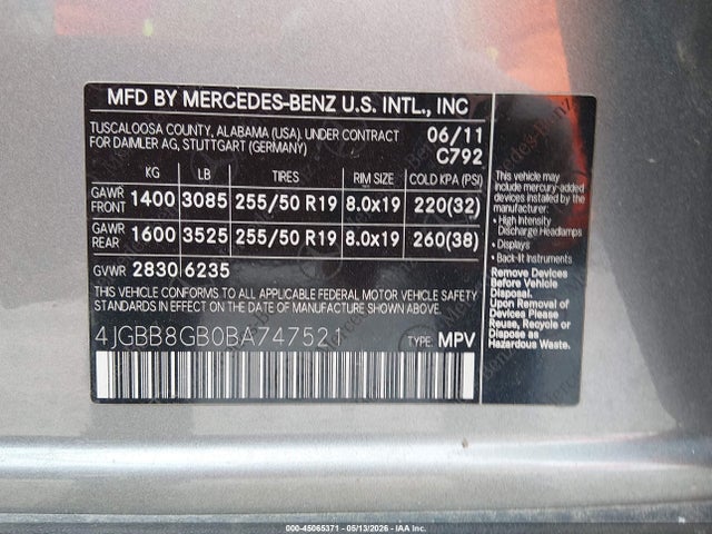 Mercedes-Benz M-Class 4matic
