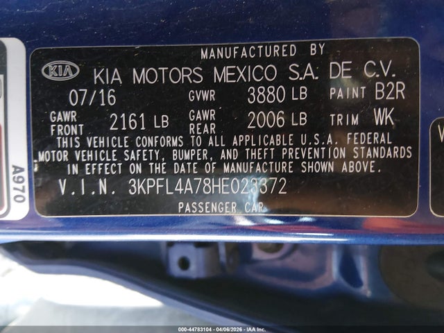 Kia Forte S