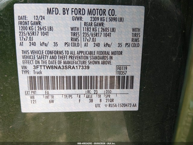 Ford Maverick Tremor
