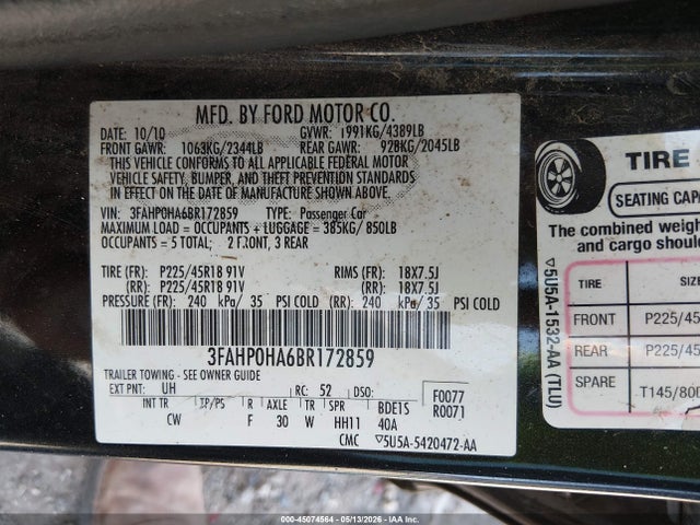 Ford Fusion Se