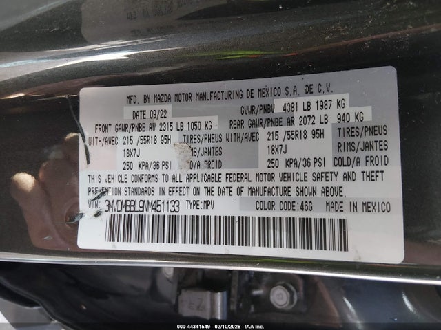 Mazda Cx Select