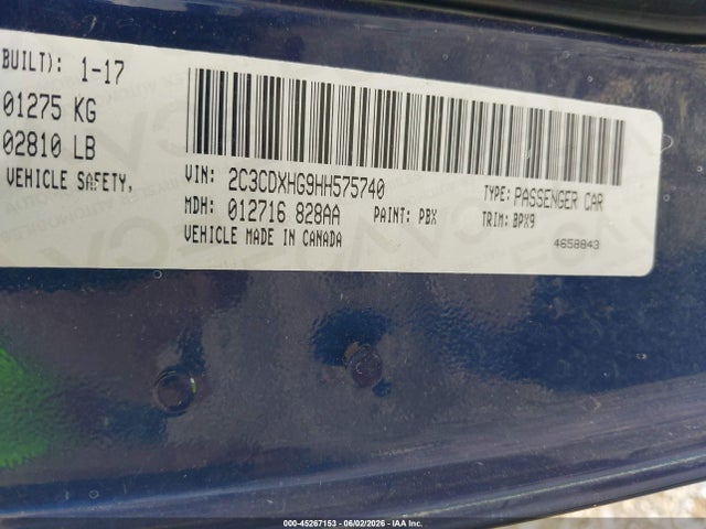 Dodge Charger Sxt Rwd