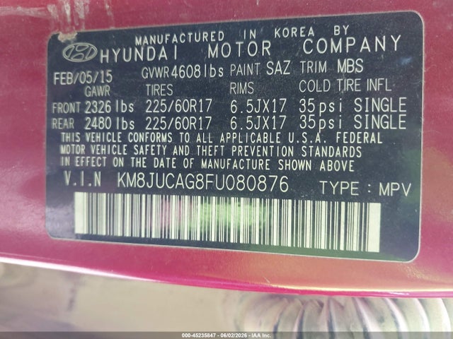 Hyundai TUCSON Se