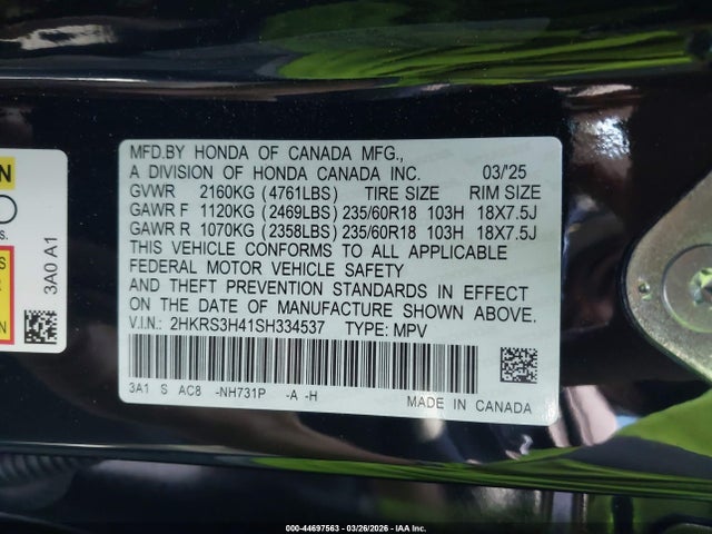 Honda CR-V Ex 2wd