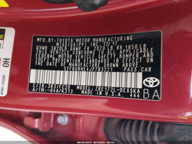 Toyota Corolla Se