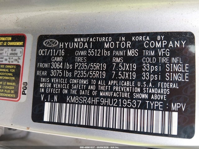 Hyundai SANTA FE Se Ultimate