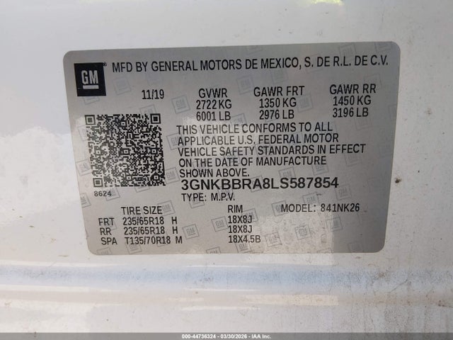 Chevrolet Blazer Fwd 1lt