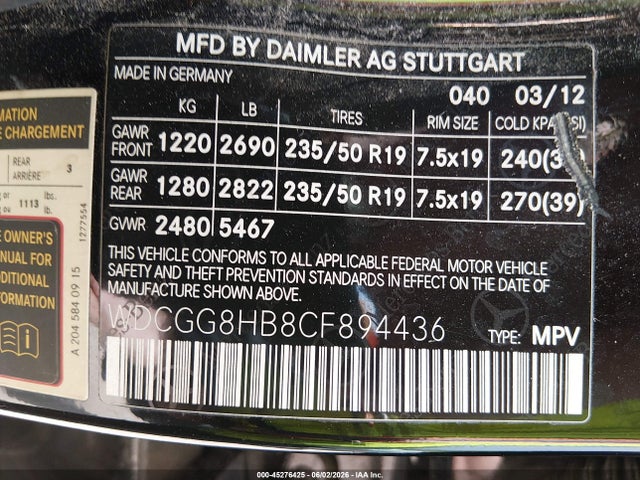 Mercedes-Benz GLK 4matic