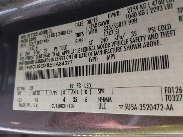 Ford Escape Se