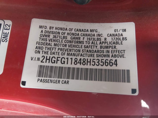 Honda Civic Ex